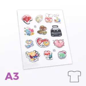 Wydruk Nadruki DTF transfer do wgrzania A3 - 297 mm X 420 mm