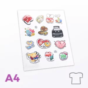 Wydruk Nadruki DTF transfer do wgrzania A4 - 210 mm X 297 mm